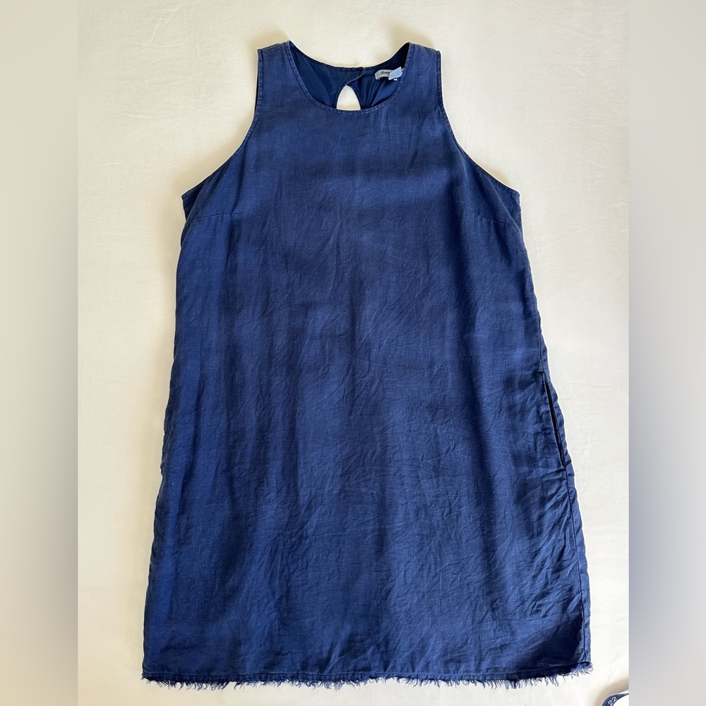 Tommy Bahama Two Palms Linen Shift Dress Size L